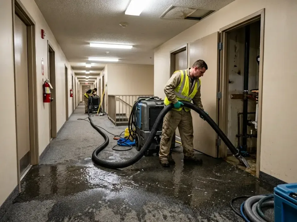 multi-unit-apartment-hallway-f-005 — frequently asked questions, Emergency Burst Pipe Water Extraction & Removal in Prien, LA
